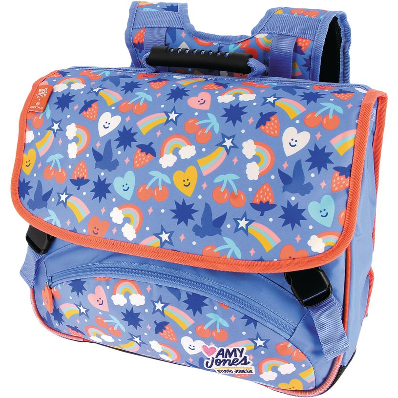 3664447200583-Cartable Studio Jonesie - 38 cm - 2 compartiments - Oberthur-P_405228626_1-0