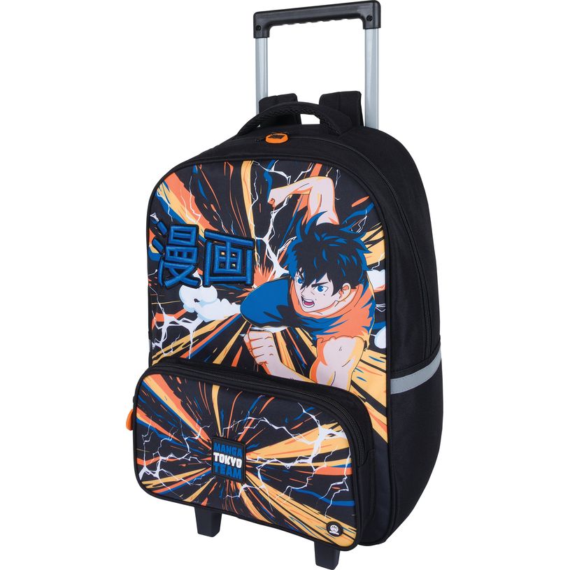 3664447198729-Sac à dos à roulettes Manga - 1 compartiment - Oberthur-P_405228629_1-0