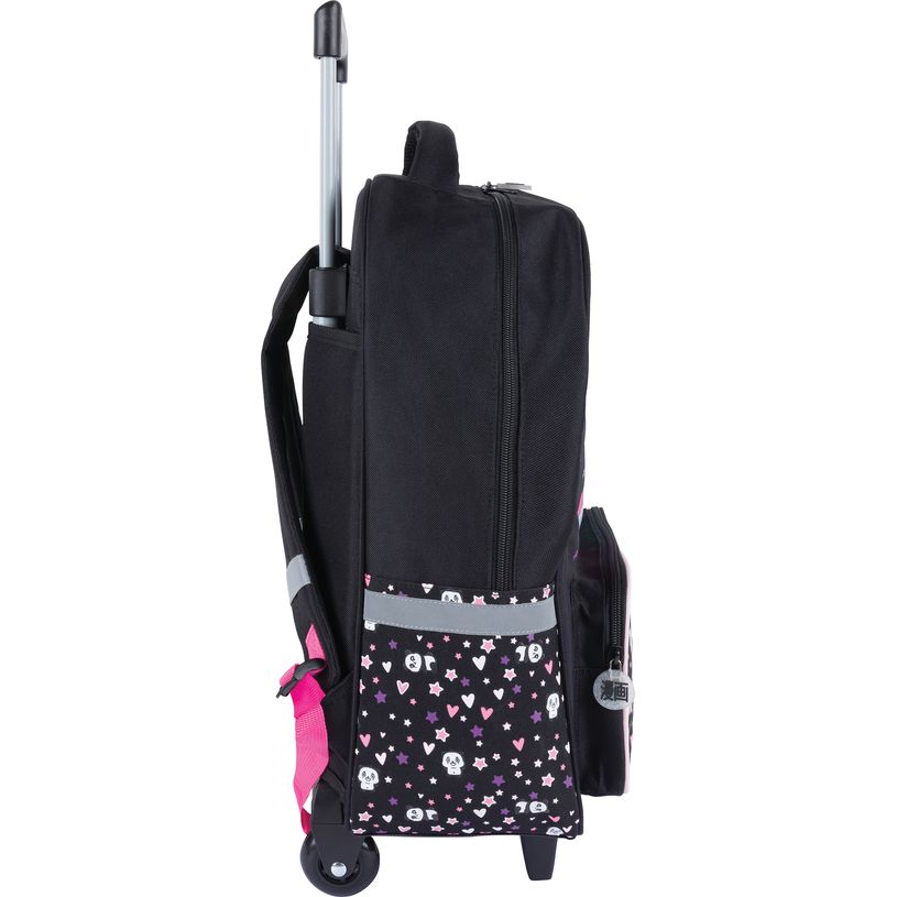 3664447198859-Sac à dos à roulettes Manga girl - 1 compartiment - Oberthur-P_405228634_4-3
