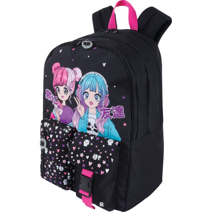 3664447198866-Sac à dos Manga girl - 2 compartiments - Oberthur-P_405228635_1-0