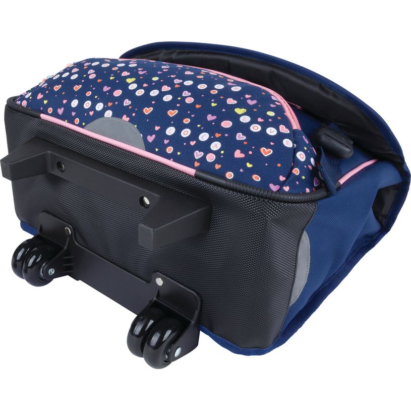 3664447197968-Cartable à roulettes Lola Espeleta - 2 compartiments - Oberthur-P_405228641_3-2