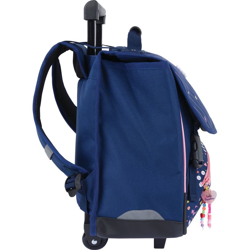 3664447197968-Cartable à roulettes Lola Espeleta - 2 compartiments - Oberthur-P_405228641_4-3