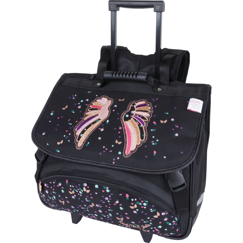 3664447197678-Cartable à roulettes Little Karl Marc John - 41 cm - 2 compartiments - Oberthur-P_405228648_1-0