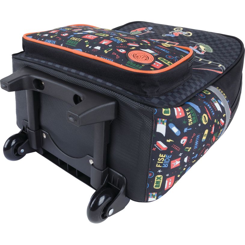 3664447200798-Sac à dos à roulettes Fise Primaire - 1 compartiment - Oberthur-P_405228651_3-2