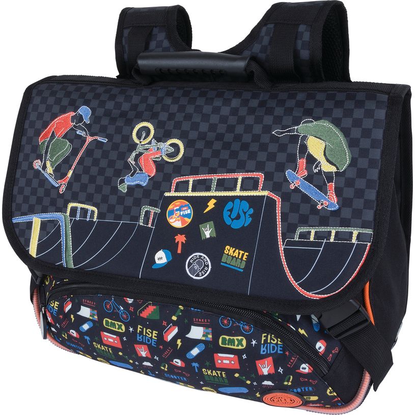 3664447200811-Cartable Fise Primaire - 38 cm - 2 compartiments - Oberthur-P_405228653_1-0