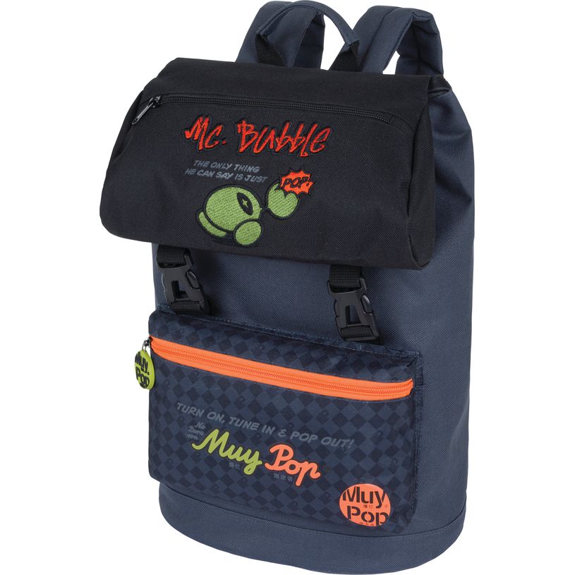 3664447200699-Sac à dos sport Muy Pop Collège - 1 compartiment - Oberthur-P_405228666_1-0