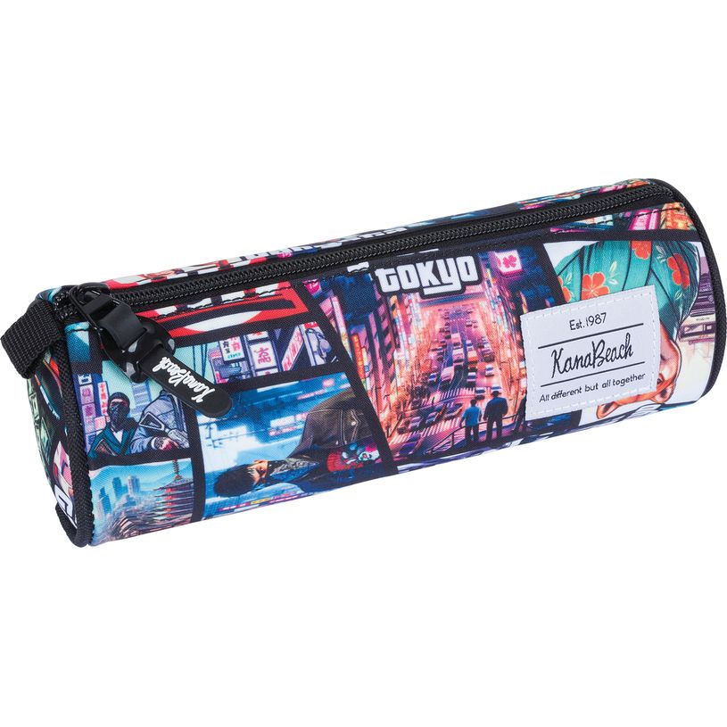 3664447197364-Trousse ronde Kanabeach - 1 compartiment - Oberthur-P_405228667_1-0