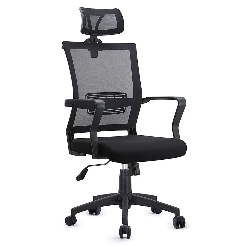 0404052287820-Fauteuil de bureau Triest - avec accoudoirs - noir-P_405228782_1-0