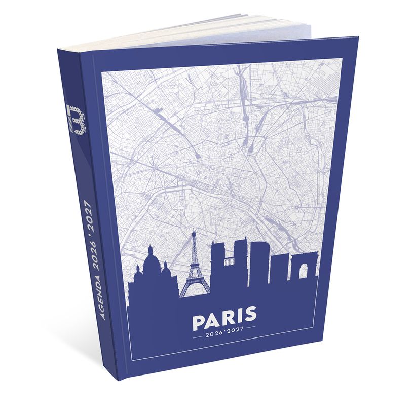 3592930027785-Agenda Paris - 1 jour par page - 12 x 17 cm - Bouchut--0
