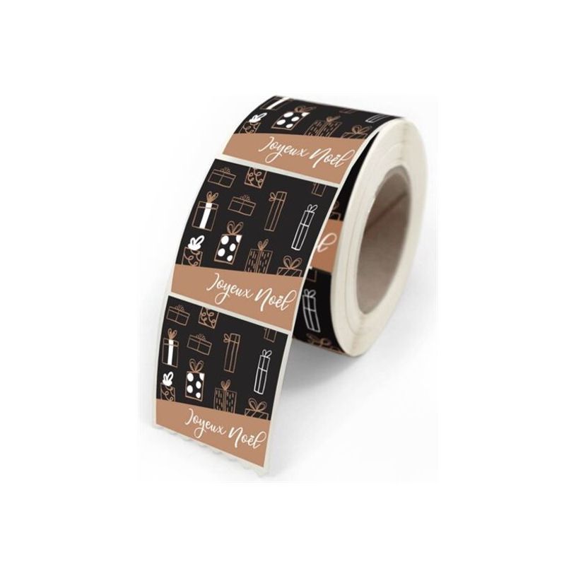 3281650557374-Créastyl Simple - Étiquettes cadeau "Joyeux Noël" - 4 cm x 3.5 cm -P_405229453_1-0