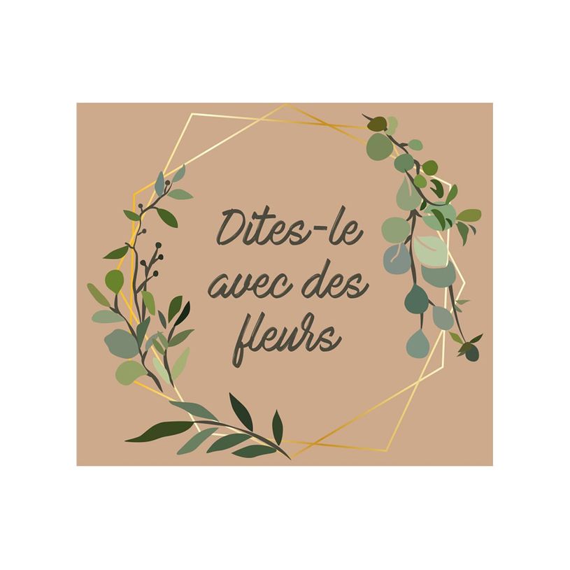 3281650531008-Créastyl Multi - Étiquettes cadeau "Dites le avec des fleurs" - 4 cm x 3.5 cm-P_405229472_2-4