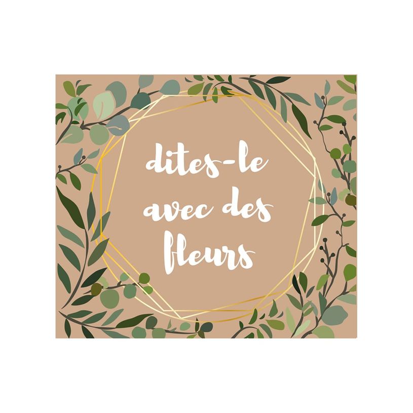 3281650531008-Créastyl Multi - Étiquettes cadeau "Dites le avec des fleurs" - 4 cm x 3.5 cm-P_405229472_5-1