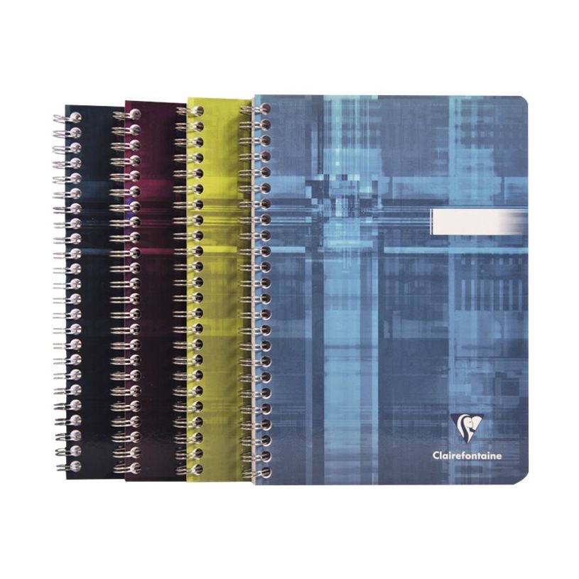 3329680853209-Clairefontaine - Carnet de notes à spirale - A5 - 100 pages - petits carreaux-P_405229789_5-4