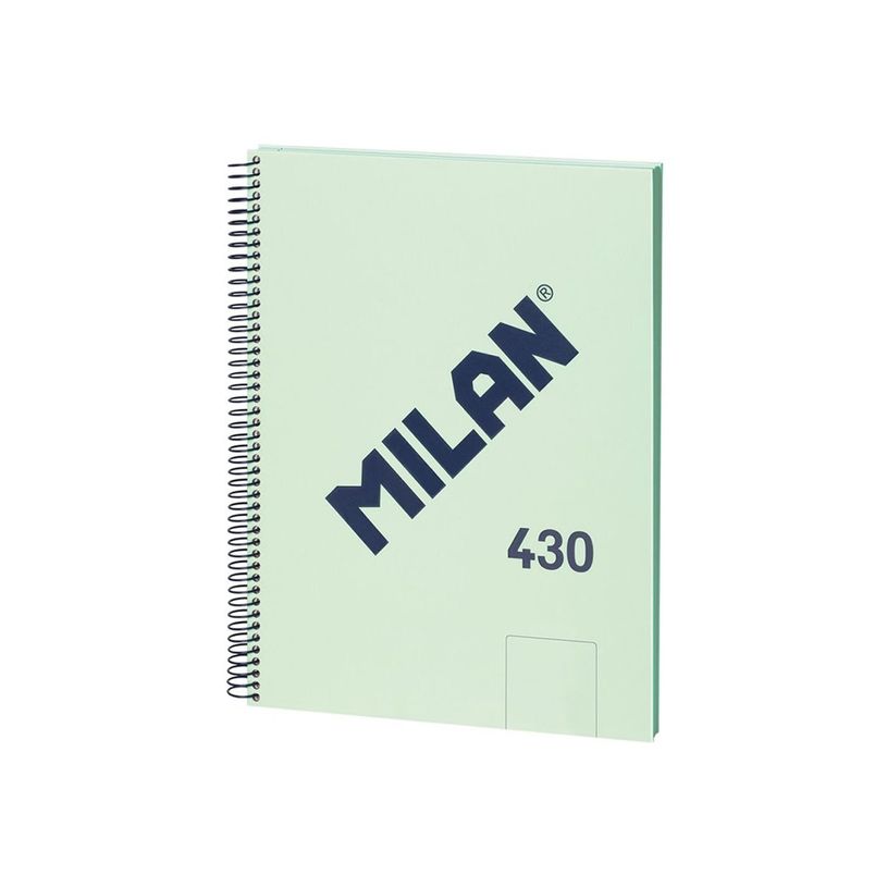 8411574110255-Milan 430 Since 1918 - Cahier de notes - reliure à spirale - A4 (210 x 297 mm) - 80 feuilles / 16-P_405229816_2-0