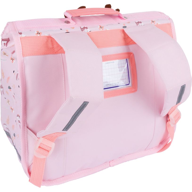 3664447198590-Cartable maternelle Doudou - 33 cm - 1 compartiment - hérisson ou paon - Oberthur-P_405229855_3-2