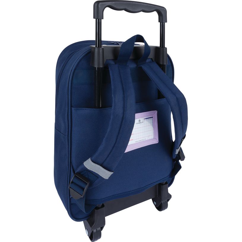 3664447198323-Sac maternelle à roulettes Chaton - 1 compartiment - Oberthur-P_405229861_2-1