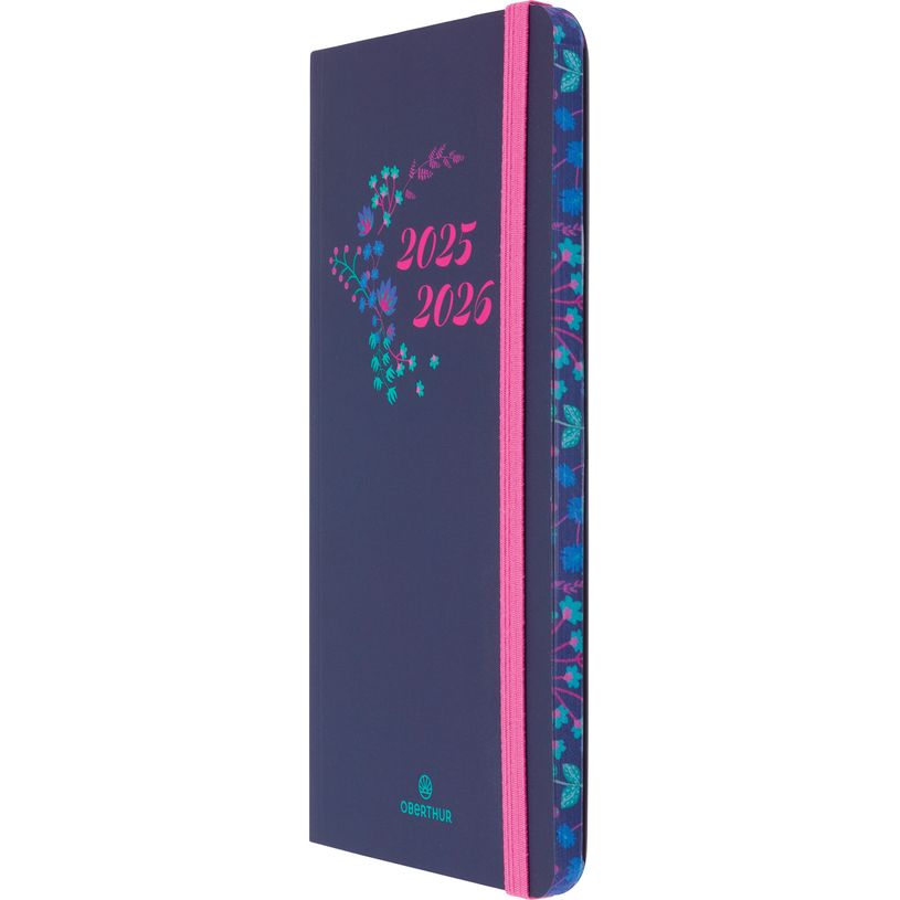 3664447221076-Agenda de poche à élastique Tivoli - 1 semaine sur 2 pages - 9,5 x 17,5 cm - bleu nuit --P_405229873_2-1