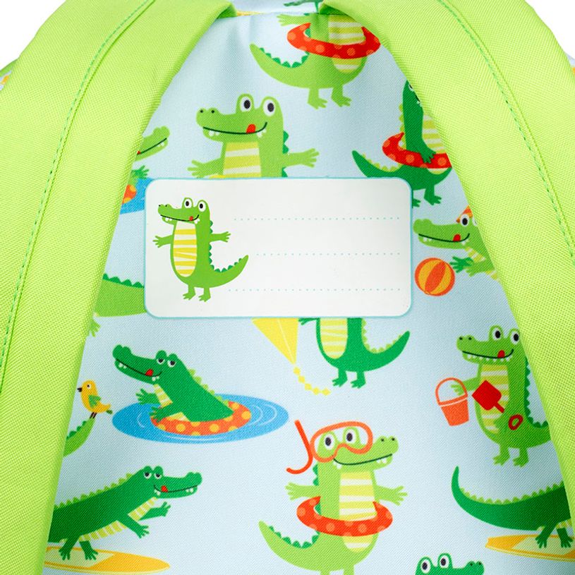 3135250999303-Sac à dos Beach croco - 1 compartiment - Bleu et Vert - Viquel-P_405229884_3-2