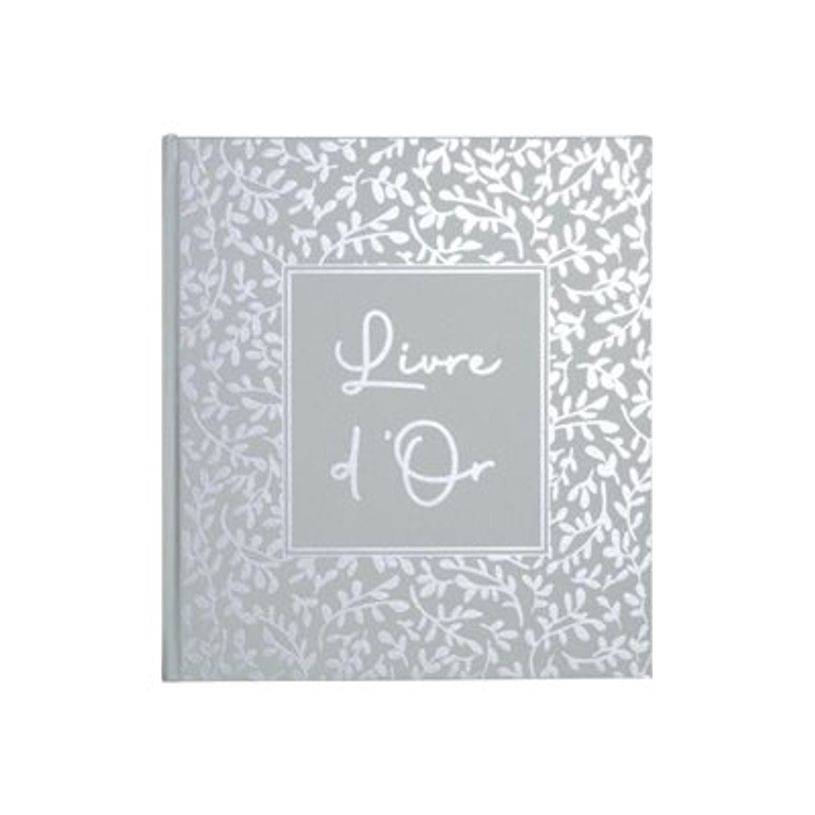 3130630473633-Exacompta Autentik - Livre d'or - 210 x 190 mm - 70 feuilles / 140 pages - papier blanc - motif floral - sage green cove-P_405229908_2-0