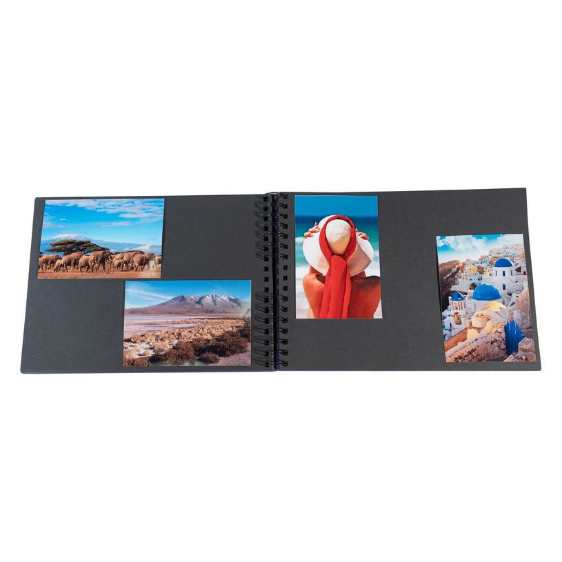 3130630165033-Exacompta - Album photos Japan 32x22 cm - 50 pages pour 150 photos Japan 10 x 15 cm - viol-P_405229914_4-3