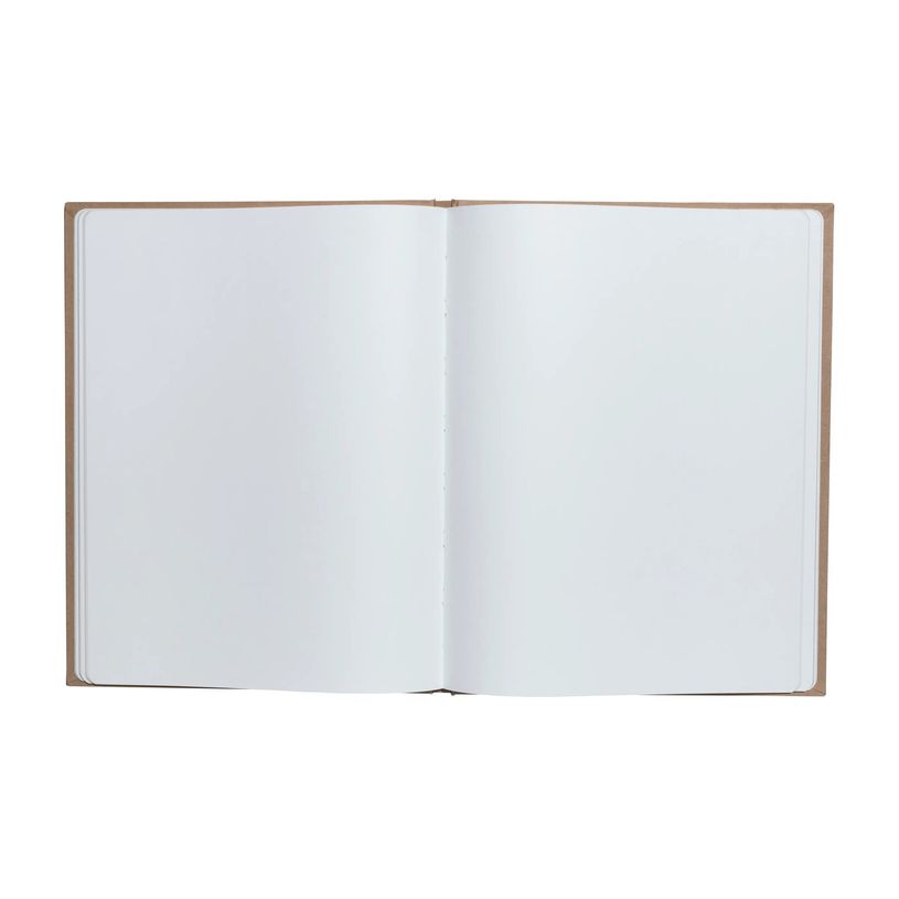 3130630478492-Exacompta - Livre d'or 100 pages tranche or 27x22cm Graphik kraft-P_405229921_1-1