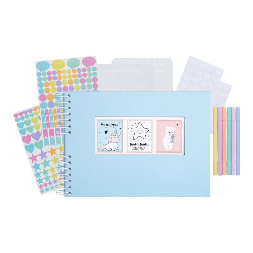3130630168065-Exacompta ScrapAddict - Kit scrapbook - bleu pastel-P_405229924_4-0