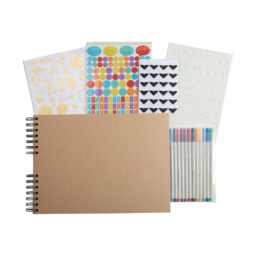 3130630168089-Exacompta Scrap-Addict Scrapbooking Kit - Album - 210 x 10x15 cm - Fauna x 1-P_405229925_3-0