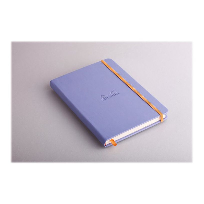 3037921187296-RHODIA Rhodiarama - Cahier de notes - A5 (148 x 210 mm) - 96 feuilles / 192 pages - papier ivoire - uni - couverture iris avec-P_405229938_2-1