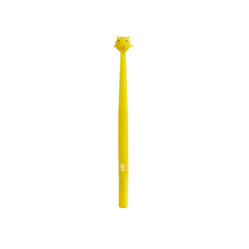 8422593119259-Back2fun - Stylo girafe - jaune-P_405229992_1-0