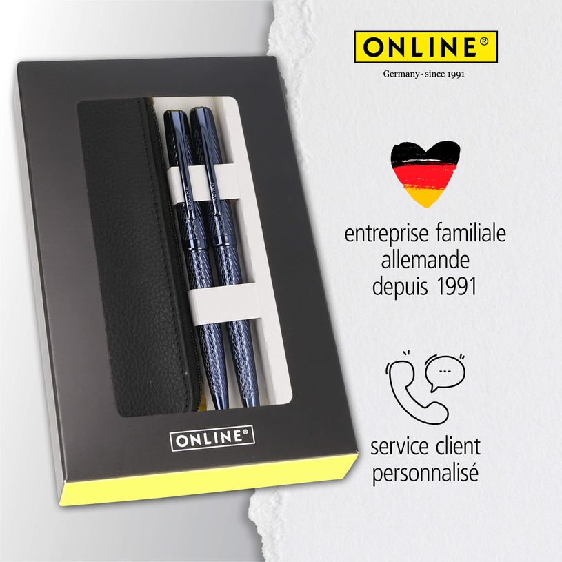 4014421347497-Parure plume/bille Eleganza Diamond Night avec étui cuir--5