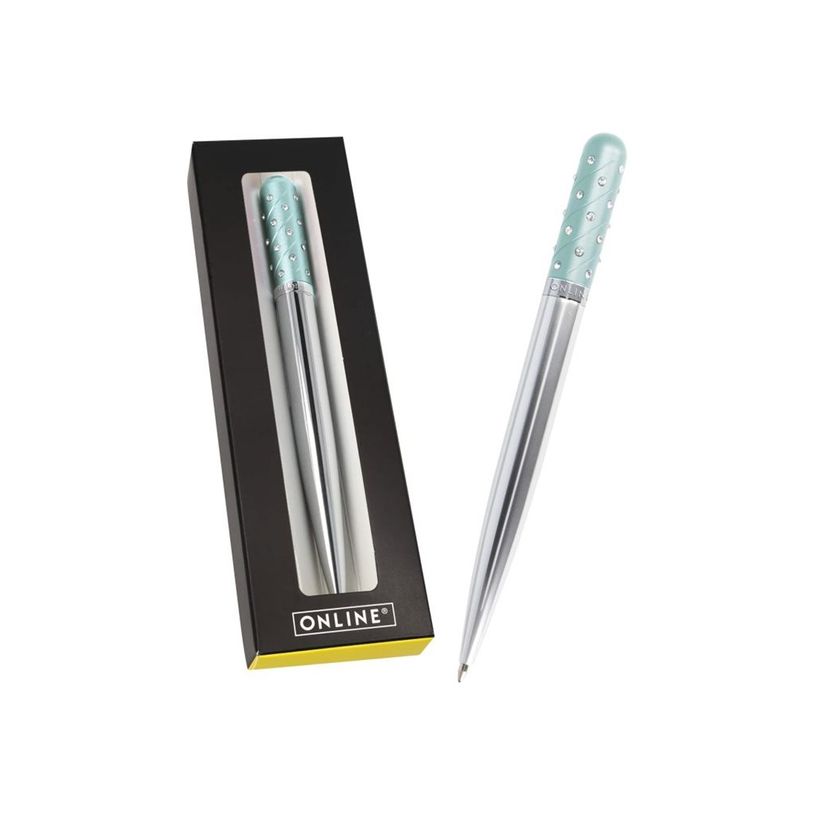 4014421370792-Stylo bille Crystal Pen Turquoise-P_405230126_1-2