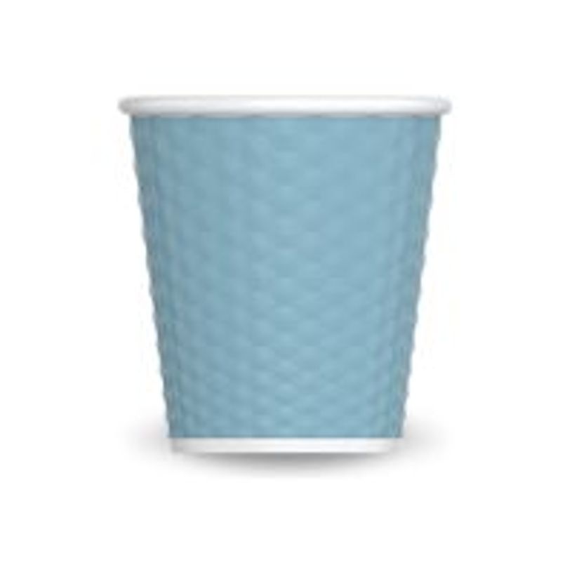 3614300011153-Les Artistes Timeless - Tasse en porcelaine nid d'abeille - 80 ml - bleu clair-P_405230177_1-0