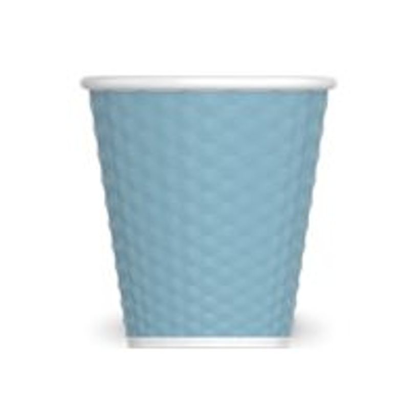 3614300011252-Les Artistes Timeless - Tasse en porcelaine nid d'abeille - 180 ml - bleu clair-P_405230189_1-0
