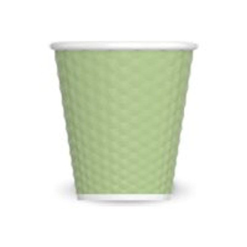 3614300011269-Les Artistes Timeless - Tasse en porcelaine nid d'abeille - 180 ml - vert pastel-P_405230190_1-0