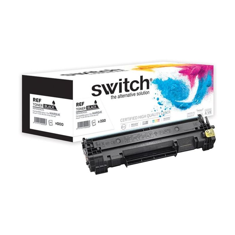 3701645533744-Cartouche laser compatible HP 142A - Noir - Switch-P_405230271_2-1