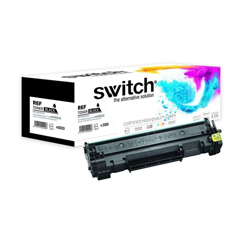 3701645533775-Cartouche laser compatible HP 142X - Noir - Switch-P_405230272_2-1