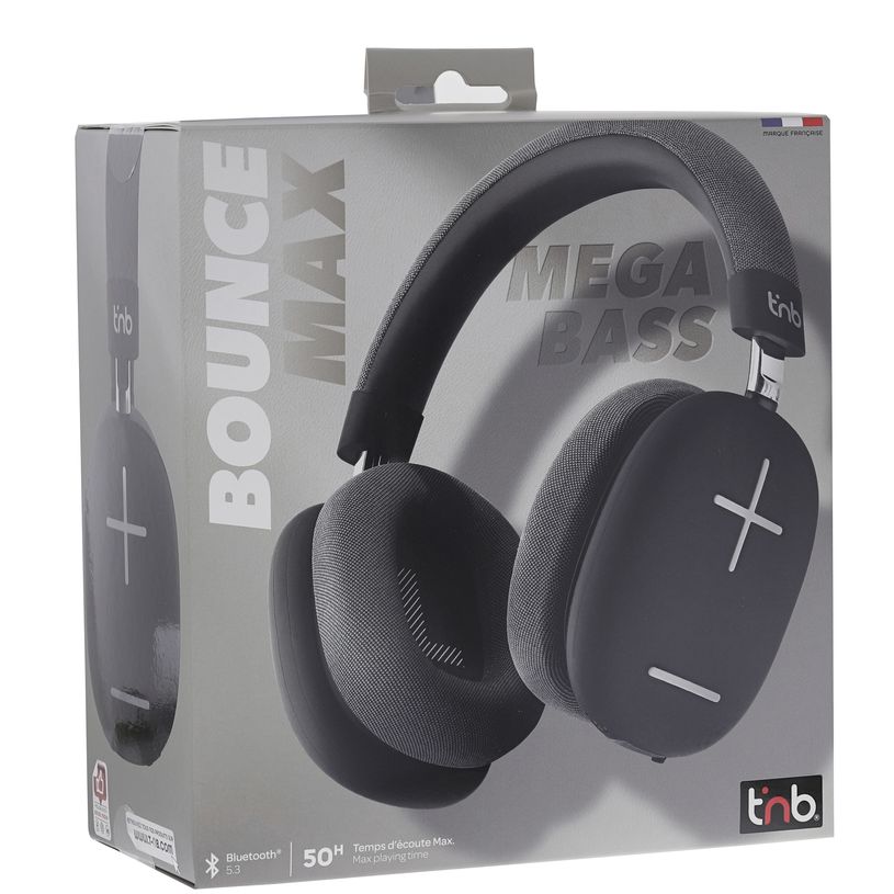 3303170119181-T'nB Bounce Max - Casque Bluetooth sans fil - noir-P_405230287_4-3