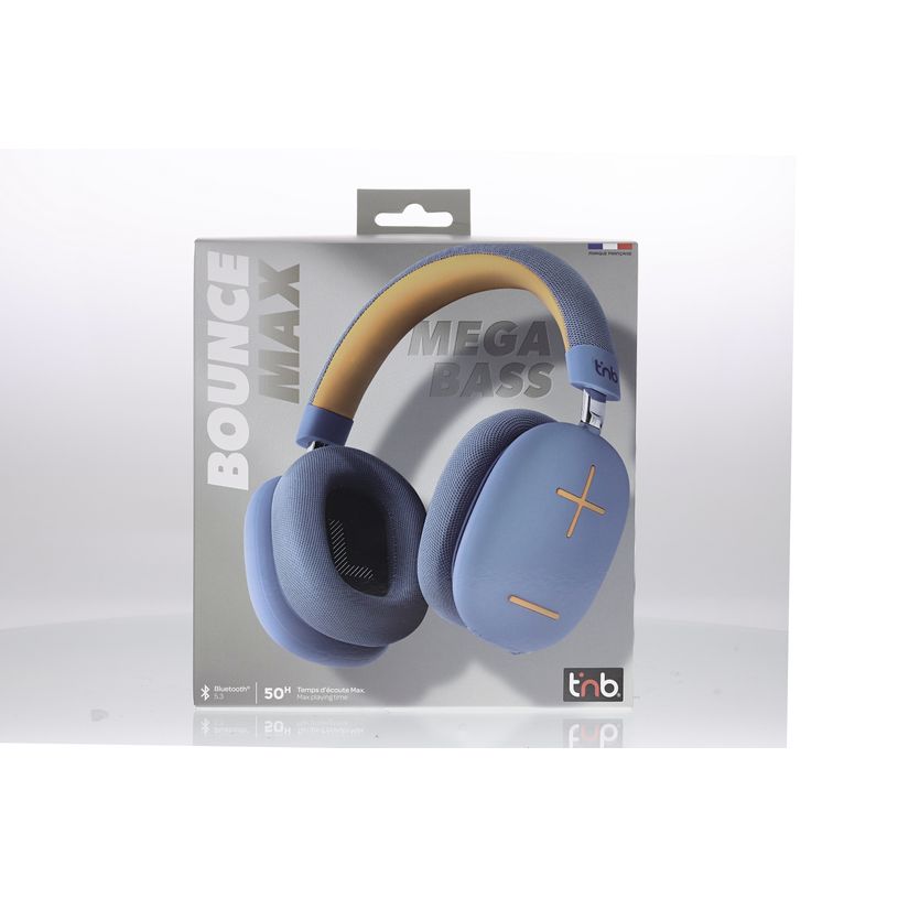 3303170119198-T'nB Bounce Max - Casque Bluetooth sans fil - bleu-P_405230288_3-2