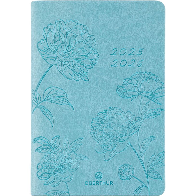 3664447219196-Agenda Summerside - 1 semaine sur 2 pages - 10 x 15 cm - vert turquoise - Oberthur-P_405230443_1-0