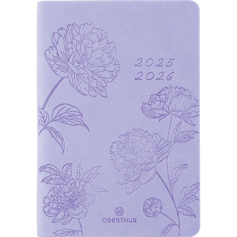 3664447219202-Agenda Summerside - 1 semaine sur 2 pages - 10 x 15 cm - lilas - Oberthur-P_405230444_1-0