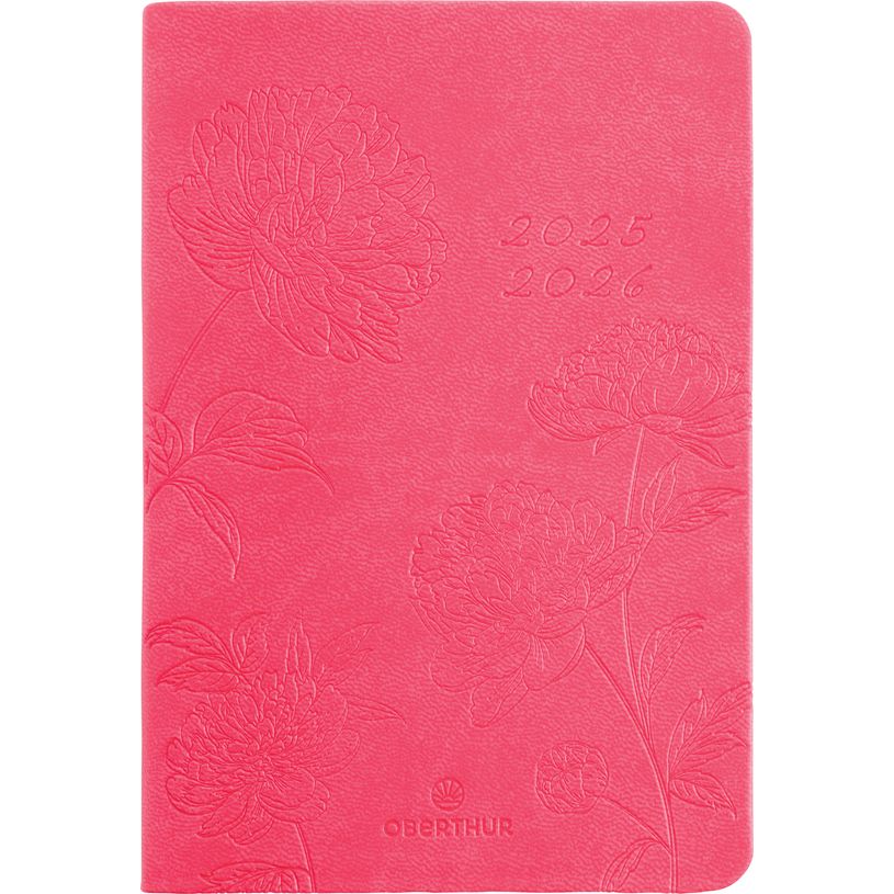 3664447219219-Agenda Summerside - 1 semaine sur 2 pages - 10 x 15 cm - corail - Oberthur-P_405230445_1-0