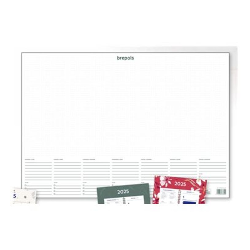 5412303378420-Brepols Desk Mate - Calendrier - de bureau - semainier - 40 feuilles - 500 x 350 mm - non -P_405230483_1-0