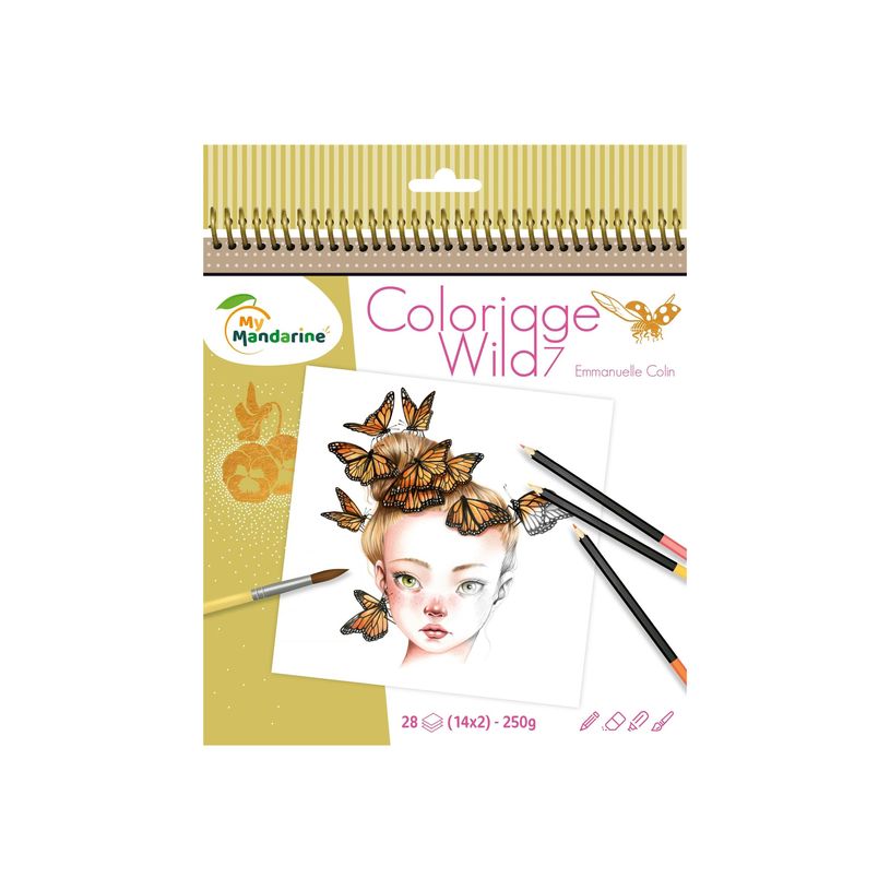 3609510521349-Avenue Mandarine - Livre à colorier - 200 x 255 mm - 28 feuilles / 56 pages - couverture -P_405230577_2-0