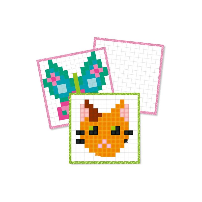 3609510521318-Graffy Pixel, Domestic Animal - livre à colorier (relié par spirale)-P_405230587_6-2