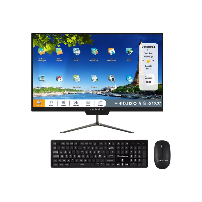 3760179061987-ORDISSIMO Clara2 - PC Tout-en-un 23,8" - Pentium Silver N5030 - RAM 6 Go - SSD 256 Go - -P_405230615_1-0