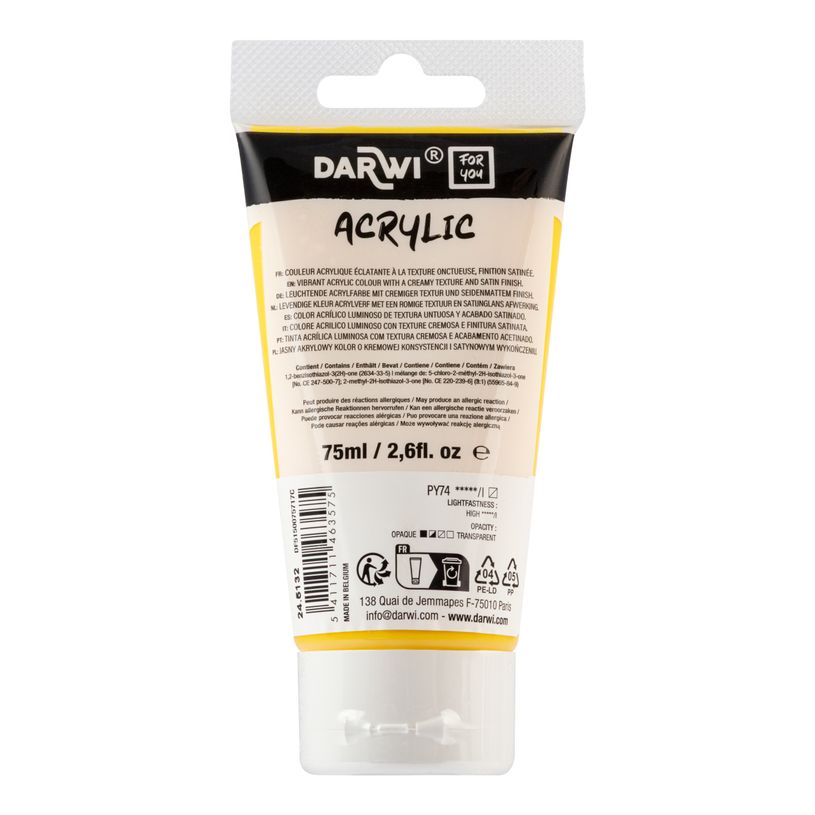 5411711463575-Darwi For You - Peinture acrylique - 75ml Jaune primaire-P_405230637_2-1