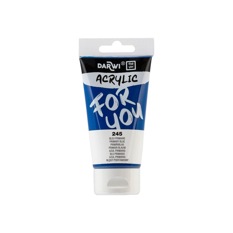 5411711463926-Darwi For You - Peinture acrylique - 75ml Bleu primaire-P_405230644_5-6