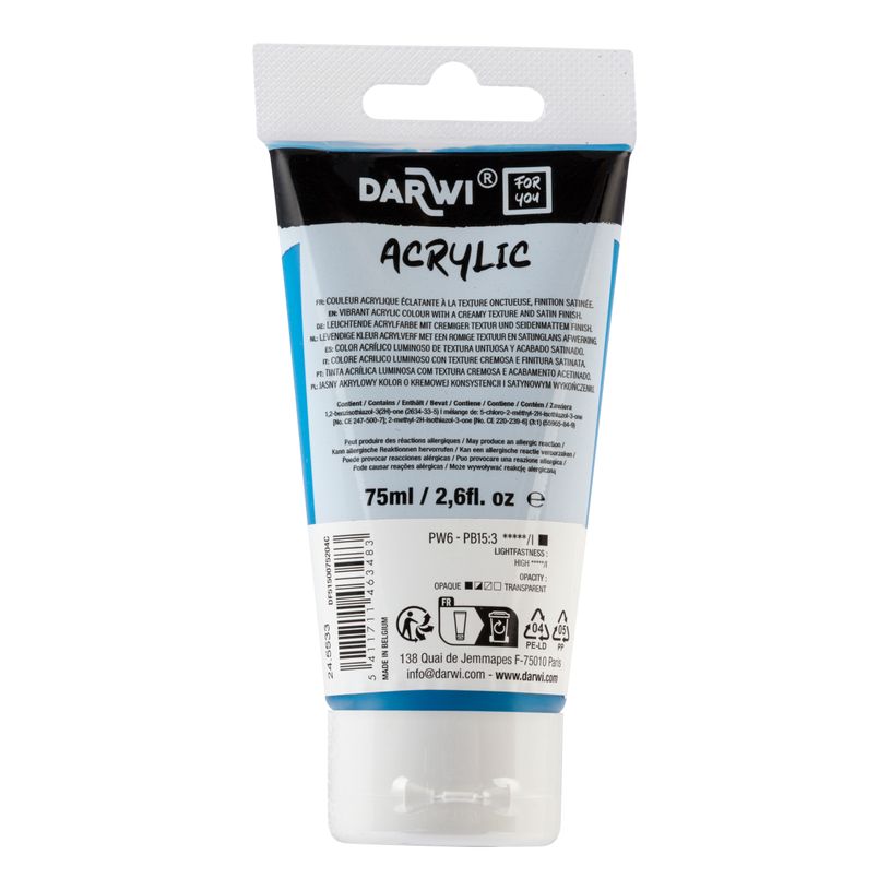 5411711463483-Darwi For You - Peinture acrylique - 75ml Bleu de sèvres-P_405230646_2-1