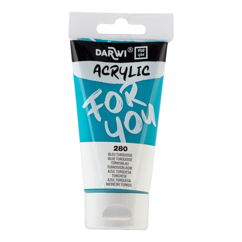 5411711463513-Darwi For You - Peinture acrylique - 75ml Bleu turquoise-P_405230647_1-0