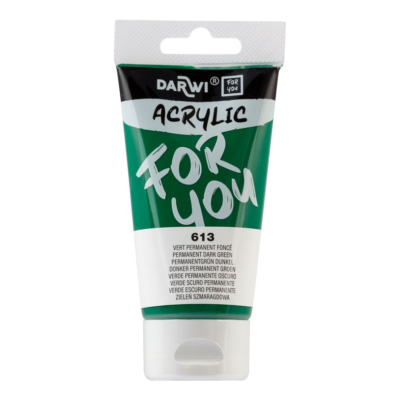 5411711463551-Darwi For You - Peinture acrylique - 75ml Vert permanent foncé-P_405230649_1-0